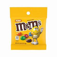 Peanut M&M's, 2.55-oz. Bags
