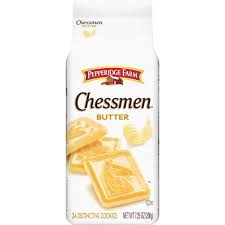 Pepperidge Farm Chessmen Butter Cookies, 7.25 oz Bag (24 Cookies)