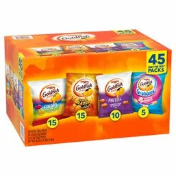 Pepperidge Farm Goldfish Crackers Sweet & Savory Variety Snack Packs, 45 ct.