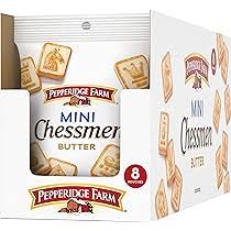 Pepperidge Farm Chessmen Butter Cookies, 0.9 oz, 8 count 8.1 oz