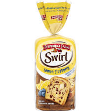 Pepperidge Farm Swirl Lemon Blueberry Breakfast Bread 16 oz