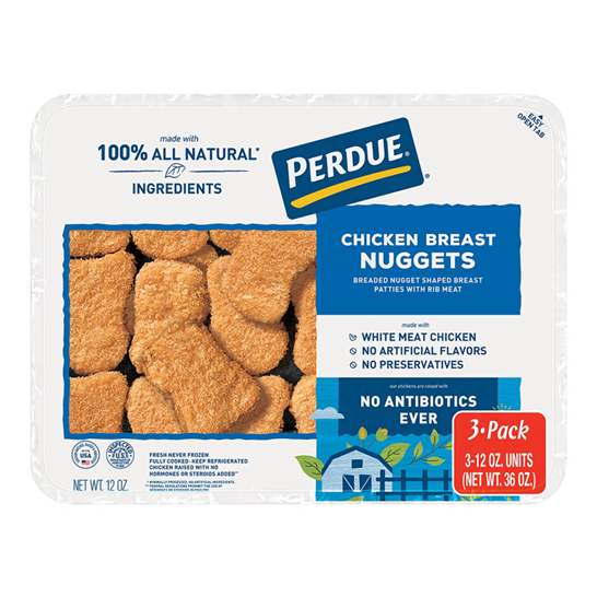 Perdue Breaded Chicken Brest Nugget 3 pk