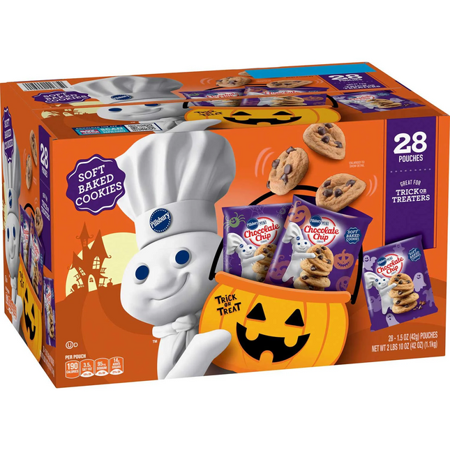 Pillsbury Soft Baked Mini Chocolate Chip Cookies, 1.5 oz., 28 pk.