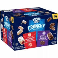 Pop-Tarts Crunchy Poppers Filled Pastry Bites Variety Pack, 24 ct.( Strawberry & Brownie)