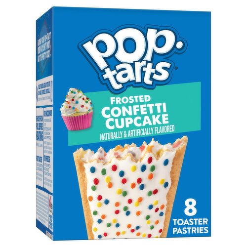 Pop-Tarts Frosted Confetti Cupcake Toaster Pastries13.5 oz (8 Count)