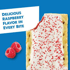 Pop-Tarts Frosted Raspberry Toaster Pastries, 8 count, 13.5 oz