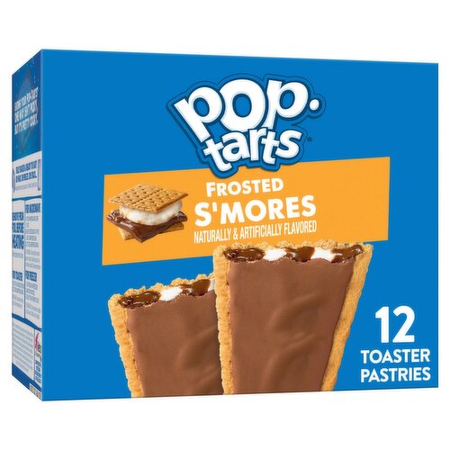 Pop-Tarts Frosted S'Mores Toaster Pastries, 12 count, 27.3 oz