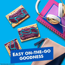 Pop-Tarts Frosted Wild Berry Toaster Pastries, Breakfast Foods, Shelf-Stable, 27 Oz (16 Count)