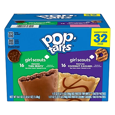 Pop-Tarts Toaster Pastries Variety Pack, Breakfast Foods, 32 ct. (LIMITED EDITION)