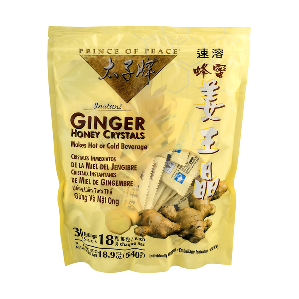 Prince of Peace Ginger Honey Crystals - 30 CT  18.9 oz
