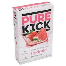 Pure Kick Hydration Singles To Go Drink Mix Strawberry Watermelon, 6-ct.