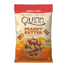 Quinn Peanut Butter Filled Pretzel Nuggets, Gluten Free Snacks, 7 Oz Bag