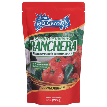 Rio Grande Foods Tomato Sauce, Ranchera Style