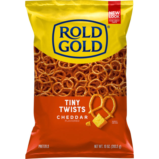 Rold Gold Tiny Twists Cheddar Pretzels 10 Oz. Bag