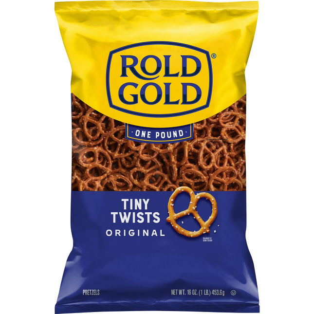 Rold Gold Original Tiny Twists Pretzels, 16 oz Bag
