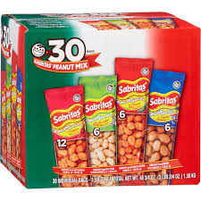 SABRITAS PEANUTS VARIETY PACK 30 ct