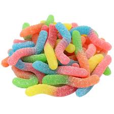 SOUR GUMMI WORM CANDY