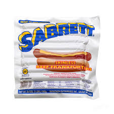 Sabrett Skinless Beef Franks, 3 lbs.