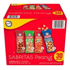 Sabritas peanuts variety Pack 30 ct