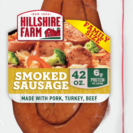 Hillshire Farm Smoked Sausage Rope, 42 oz