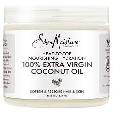 SheaMoisture 100% Extra Virgin Coconut Oil Moisturizer Nourishing Hydration 15 oz