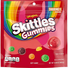 Skittles Gummies Original Gummy Candy, Sharing Size - 12 oz Bag