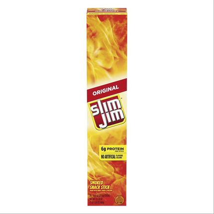 Slim Jim Original Snacks, Giant, 24 pk.