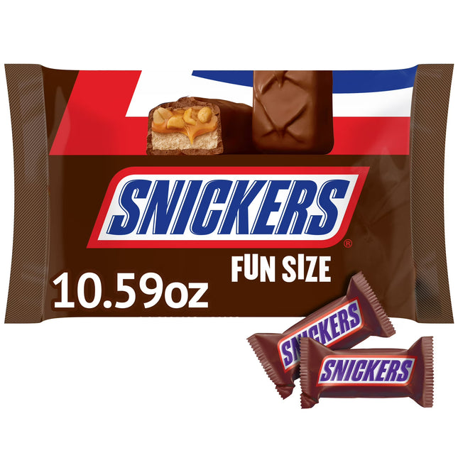 Snickers Fun Size Chocolate Candy Bars - 10.59 Oz Bag