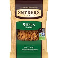 Snyder's of Hanover Pretzel Sticks, 3.5-oz. Bag