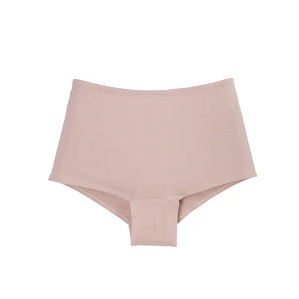 Women's Soft Stretch Organic Cotton Boy short Panties Mauve