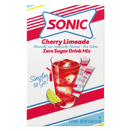 Sonic Cherry Limeade Zero Sugar Drink Mix, 6-ct.