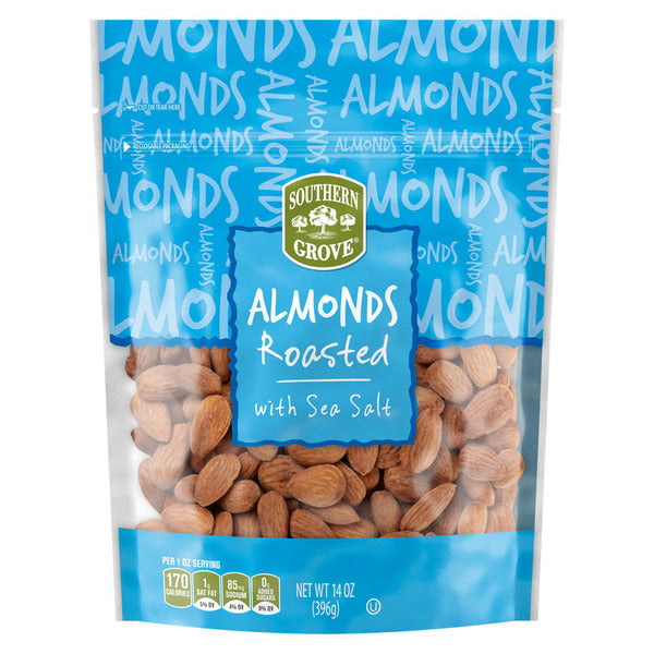 Southern Grove Oil Roasted and Salted Almonds 14 oz