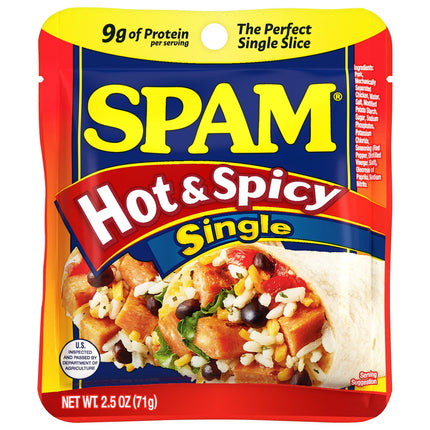 Spam Hot & Spicy Single, 1-ct.