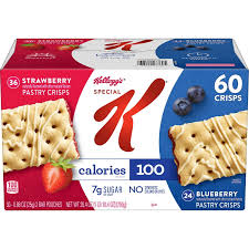 Kellogg's Special K Pastry Crisps Breakfast Bars Variety Pack, 60 pk.