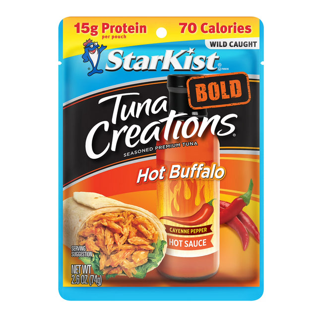 Starkist Tuna Creations® BOLD Hot Buffalo Style - 2.6 Oz Pouch