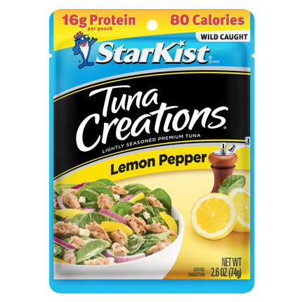 Starkist Tuna Creations, Lemon Pepper 2.6 Oz Pouch