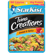 Starkist Tuna Creations, Sweet and Spicy, 2.6Oz Pouch