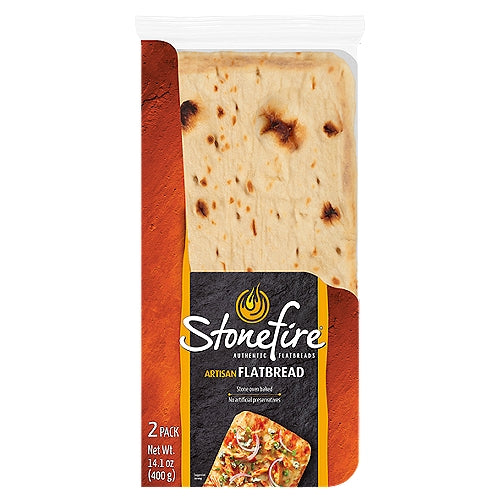 Stonefire Artisan Flatbread, 2 count, 14.1 oz