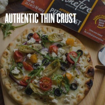 Stonefire Artisan Thin Pizza Crust, 4 count, 16.2 oz