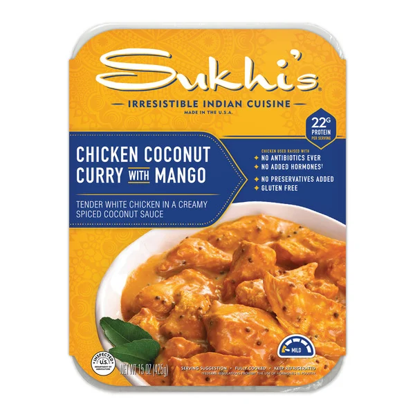 Sukhi's Chicken Coconut Curry with Mango 36 oz 2 pouches