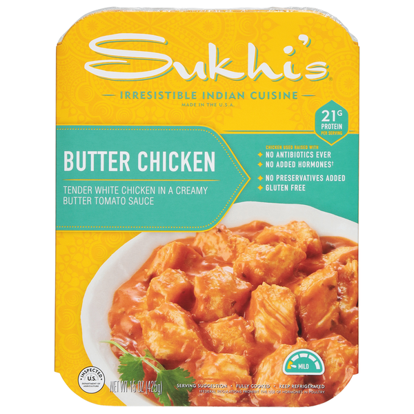 Sukhi's Indian Butter Chicken Curry Gluten Free  15 OZ