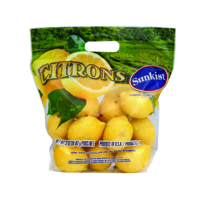 Organic Lemons Bag 14 CT