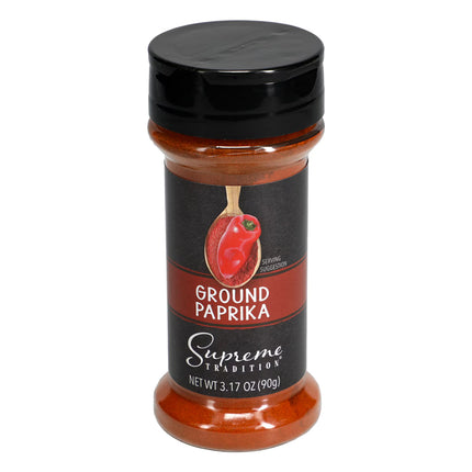Supreme Tradition Ground Paprika, 3.17 oz.