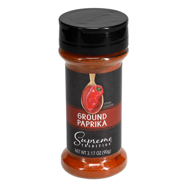Supreme Tradition Ground Paprika, 3.17 oz.