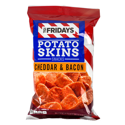 T.G.I. Friday's Cheddar & Bacon Potato Skins Snack Chips, 4.5 oz