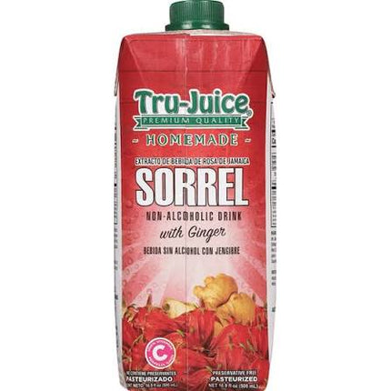 Tru- Juice Sorrel 16.9 oz New York State Approved, Inmate Care package friendly