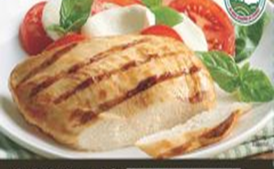 Grilled Chicken Breast Filets Fully Cooked  10 lbs