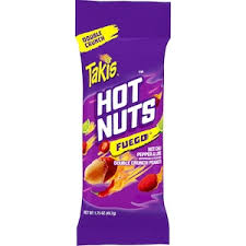 Takis Fuego Hot Nuts Double Crunch Peanuts, 1.75 oz.