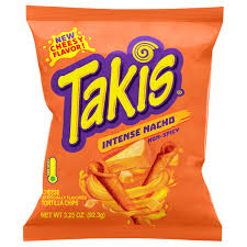 Takis Intense Nacho Tortilla Chips, 2 oz.