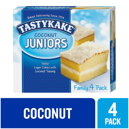 Tastykake Coconut Juniors 4- 3 oz